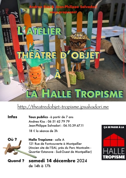 Théâtre d’objet à Tropisme