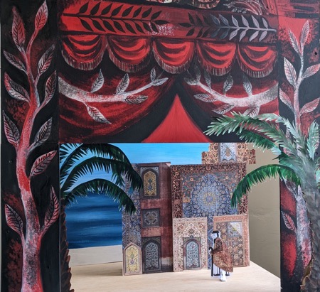 Théâtre de papier au Musée Paul Valéry